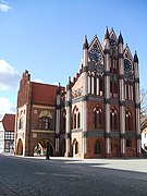 Rathaus Tangermünde, Sachsen-Anhalt – Maßwerk aus Backstein