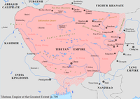 Tibetan Empire in 790