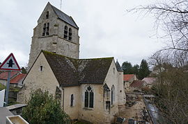 The church of Villers-Agron-Aiguizy