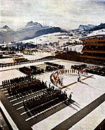 Opening ceremony of the 1956 Winter Olympics