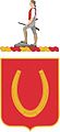 100th Regiment (formerly 375th Field Artillery Regiment) "Sic Jurat Transcendere Montes" (Thus He Swears To Cross The Mountains)