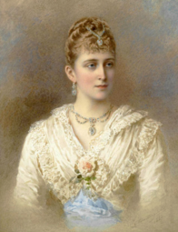 Portrait of Grand Duchess Elizaveta Fyodorovna (earlier 1906)