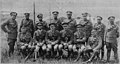 Bermudian officers and senior ranks of the Royal Garrison Artillery. Like the cavalry, Gunners did not wear 1908 Web Equipment, but retained the 1903 Bandolier Equipment.