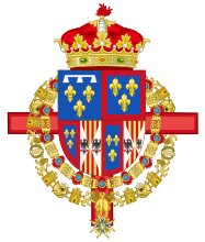 Coat of arms of Infante Antonio, 4th Duke of Galliera