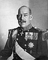 King Constantine I of Greece wearing the Commander's Cross of the Cross of Valour as Head of the Order
