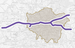 Map of the 5th phase of Crossrail 2019