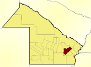 Location of General Donovan Department within Chaco Province