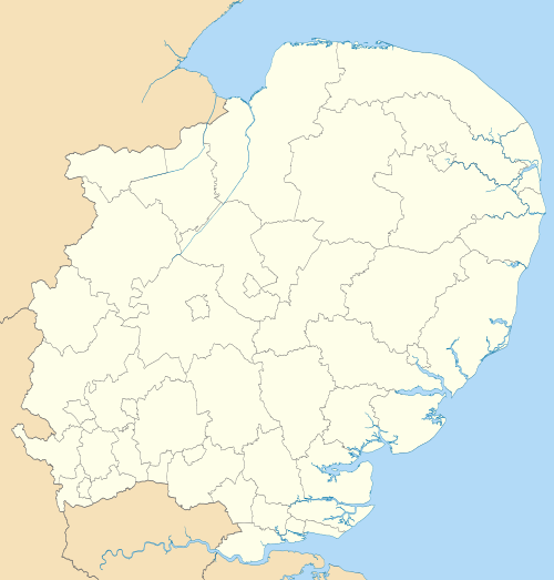 2021–22 Eastern Counties Football League is located in East of England