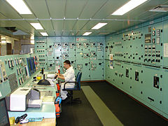 Engine control for an oil tanker ship