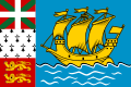 Unofficial flag of Saint Pierre and Miquelon