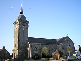 The church in Saint-Bômer-les-Forges