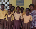 Schüler in Ghana im März 2007, 002