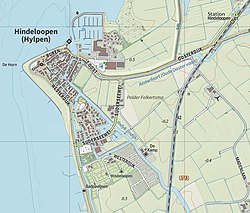 Map of Hindeloopen (2019)