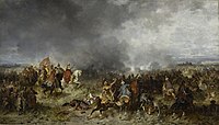 Jan Karol Chodkiewicz during the battle of Khotyn, oil on canvas 1865, National Museum, Warsaw