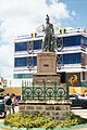 Lord Nelson's statue in Barbados, West Indies, November 2000.