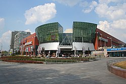 A shopping center in Voykovsky District