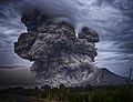 Image 232016 eruption of Mount Sinabung (from Types of volcanic eruptions)