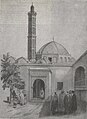 A view of the minaret and the dome.