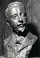Bust of Gabriele D'Annunzio, 1892. Vittoriale degli italiani, Gardone Riviera. Photo by Paolo Monti, 1969.