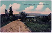 Road to Pleasant Valley and the Hill Camp c. 1925