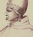 Pope Urban III (1185–87), who, as Umberto Crivelli, was Peter's master at the University of Bologna, and who later heard him argue against the appeal of the Canterbury Cathedral chapter.