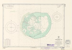 Seekarte von 1946