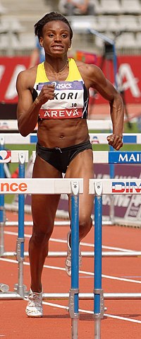 Reïna-Flor Okori bei den Französischen Meisterschaften 2013