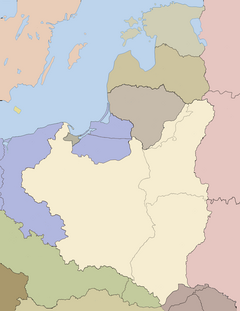 Battle of Schoenfeld is located in Poland