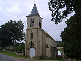 The church in Chazeuil