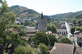 A general view of Saint-Pons-de-Thomières