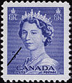 Canada 5 cents Elizabeth II Karsh