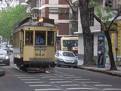 A Tram in Buenos Aires