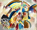 Wassily Kandinsky, 1913, Landscape with Red Spots No 2, oil on canvas, 117.5 x 140 cm