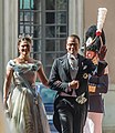Crown Princess Victoria at Prince Carl Philip's wedding, 2015