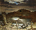 Zonnebeke (1918), painting by William Orpen, showing devastation after World War I