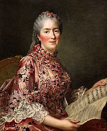 Porträt von Madame Sophie, Tochter von Ludwig XV., François-Hubert Drouais