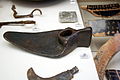Ancient Greek iron hoe (Kerameikos Archaeological Museum)