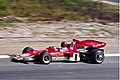 Emerson Fittipaldi in a Lotus 72