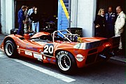 Denis Hulme, 1989 Oldtimer-Grand-Prix mit Denis Hulme+McLaren M6A
