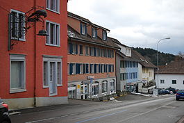 Aadorf village main street