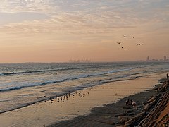 Arabian Sea in Karachi, Pakistan