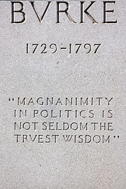Front inscription