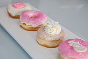 Decorated doughnuts