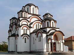 Orthodox church in Veternik