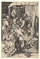 Engraving by Martin Schongauer, about 1470