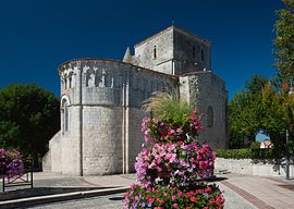The church in Vaux-sur-Mer