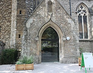 Entrance to the Garden Museum