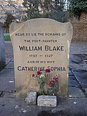 1927 headstone to William and Catherine Sophia Blake