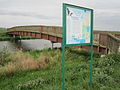 Brücke über die Hunte als Teil des Radwegs Dümmer-Rund-Tour