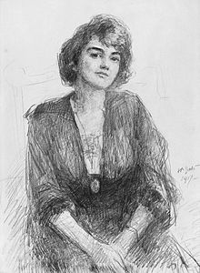 Jeanne Robert Foster (John Butler Yeats, 1917)